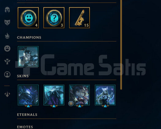 EUW Zümrüt 1 | 9 Kostüm - 18K Mö | LoL Hesap
