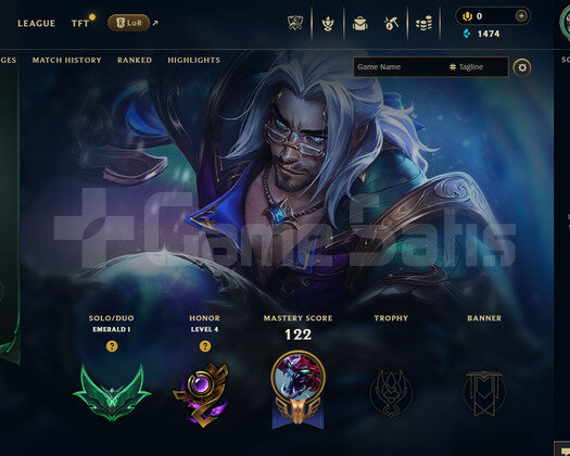 EUW Zümrüt 1 | 9 Kostüm - 18K Mö | LoL Hesap