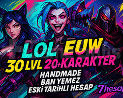 BAN YEMEZ | EUW 20+ Şampiyon 30 Lvl Unranked