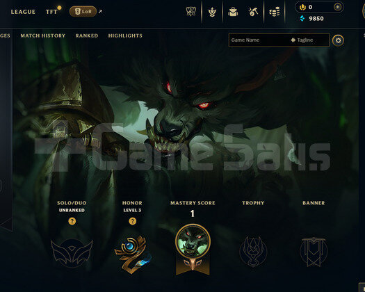 TR Unranked | 30 Hero - 9K Mö | LoL Hesap