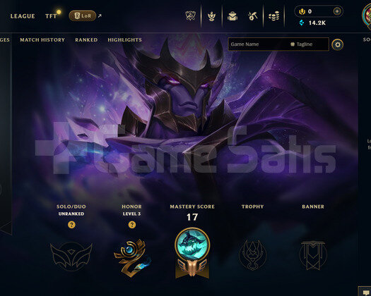 TR Unranked | 2 Kostüm - 14K Mö | LoL Hesap