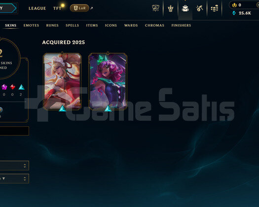 TR Unranked | 2 Kostüm - 25K Mö | LoL Hesap