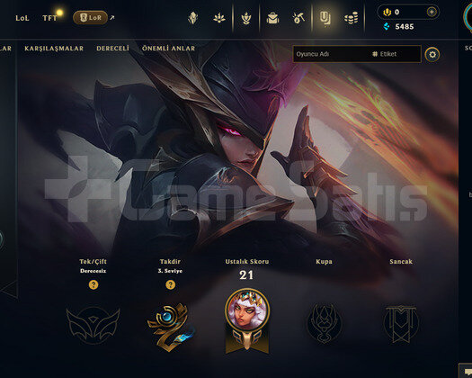 TR Unranked | 3 Kostüm - 29 Hero | LoL Hesap