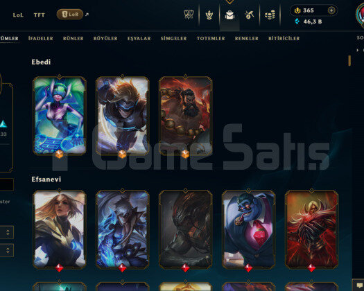EUW | 319 KOSTÜM 46K+ ÖZ 316 LVL DOLU MAİL HESAP