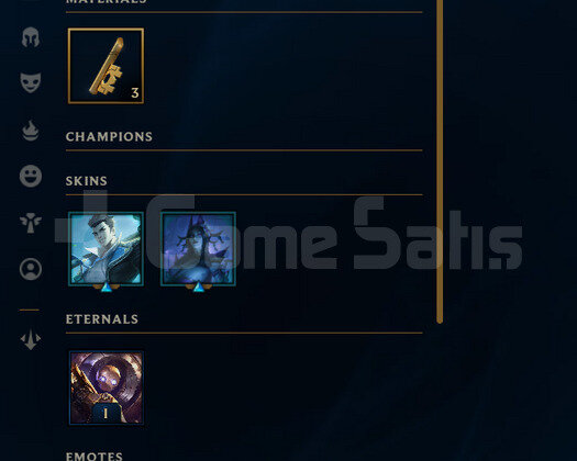 EUNE Unranked | 1 Kostüm - 36 Hero | LoL Hesap
