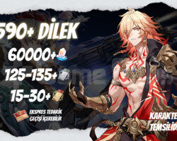 EU | TB50+ 590+ Dilek - 60000+ Jade 125/15