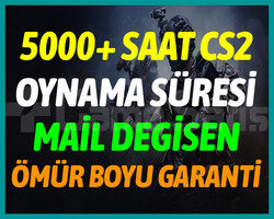 5000+ SAAT CS2 STEAM HESABI