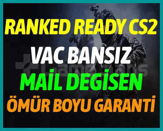 RANKED READY CS2 STEAM HESABI
