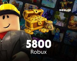 Roblox 5800 Robux