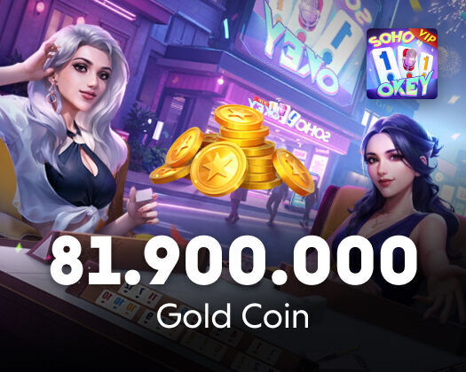 Soho 101 Okey - 81.900.000 Gold Coin