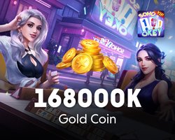 Soho 101 Okey 168000K Gold Coin