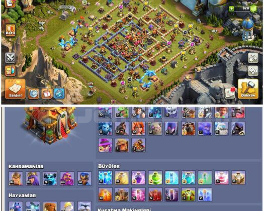 TH16COC |  EJDERHA ARKAPLANLI EFSANE KÖY