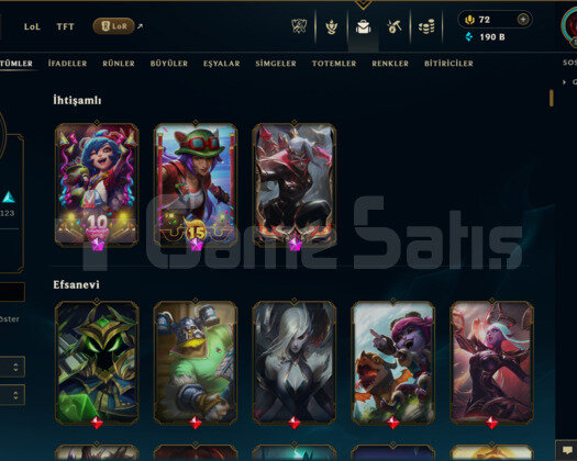 EUW | 340 SKİN | BRONZ 1