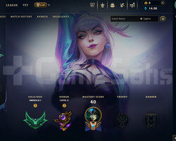 TR Zümrüt 1 | 6 Kostüm - 14K Mö | LoL Hesap