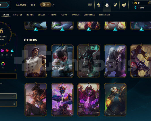 TR 64 WR Zümrüt 4 | 16 Kostüm - 42 Hero | LoL Hesa