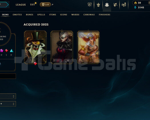 TR Silver 2 | 3 Kostüm - 42 Hero | LoL Hesap