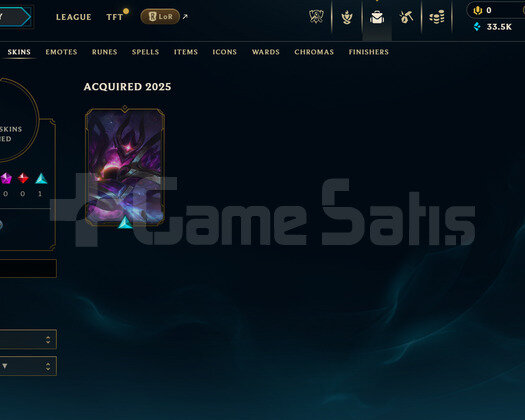 TR Silver 3 | 1 Kostüm - 33K Mö | LoL Hesap