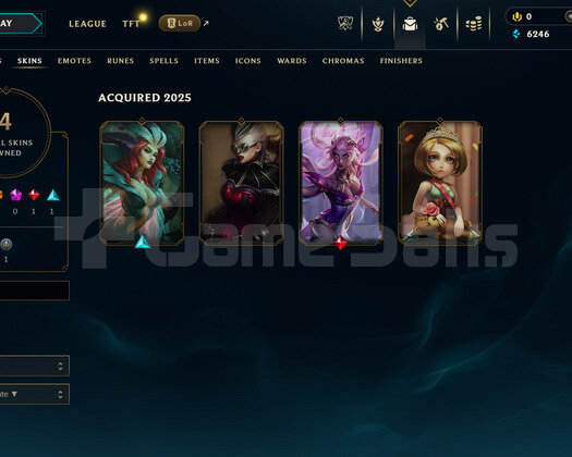 TR Gold 4 | 4 Kostüm - 59 Hero | LoL Hesap