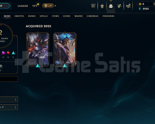 TR Gold 2 | 2 Kostüm - 34 Hero | LoL Hesap