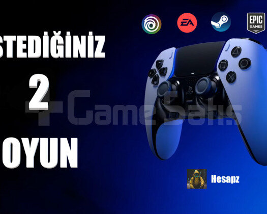 İstediğiniz 2 Oyun + Garanti
