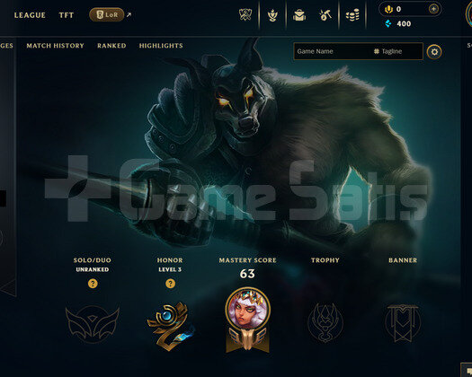 EUNE Unranked | 3 Kostüm - 40 Hero |Dereceli Hazır