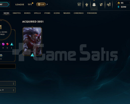 EUW Unranked | 1 Kostüm - 23 Hero | LoL Hesap