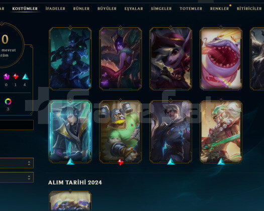 GEÇEN SEZON PLAT / DERECELİ HAZIR / UNRANKED
