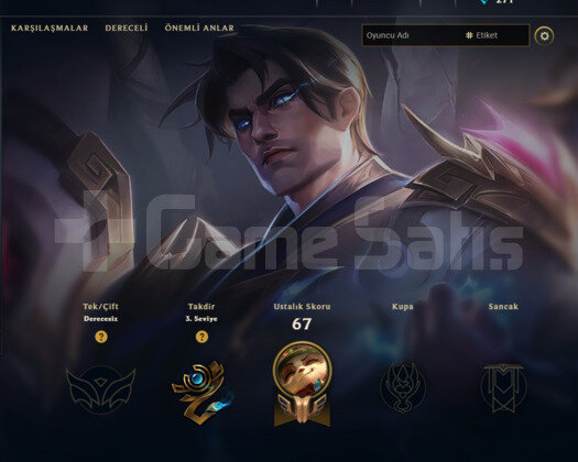 GEÇEN SEZON PLAT / DERECELİ HAZIR / UNRANKED