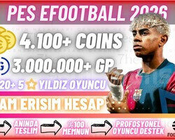 ANDROID 4100 COIN + 3M GP - TAM ERİŞİM HESAP