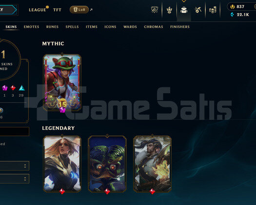 TR Demir 3 | 51 Kostüm - 97 Hero | Handmade Hesap