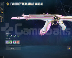 Platin 3 Valorant Hesabı  Nadir Skin Koleksiyon