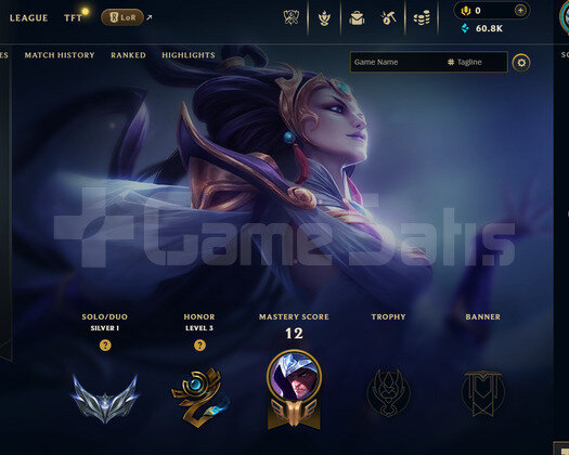 EUW Silver 1 | 2 Kostüm - 60K Mö | LoL Hesap