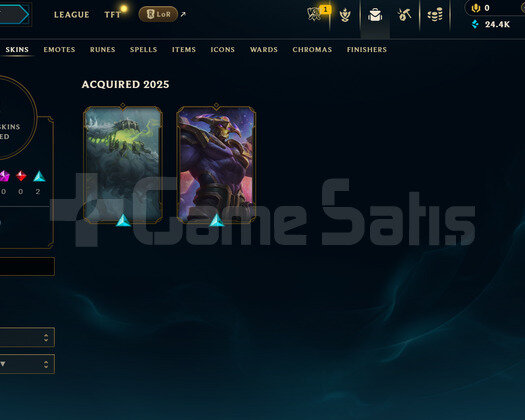 EUW Bronz 2 | 2 Kostüm - 24K Mö | LoL Hesap