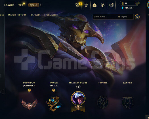 EUW Bronz 2 | 2 Kostüm - 24K Mö | LoL Hesap