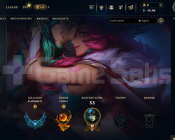 EUW Plat 4 | 10 Kostüm - 43K Mö | LoL Hesap