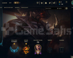 EUW Plat 2 | 8 Kostüm - 11K Mö | LoL Hesap
