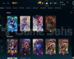 EUW | 351 KOSTÜM 304 LVL 119K+ ÖZ DOLU MAİL HESAP