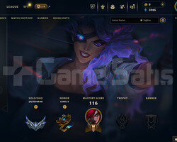 EUW Silver 3 | 3 Kostüm - 39 Hero | LoL Hesap