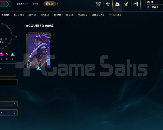 TR Gold 4 | 1 Kostüm - 64 Hero | LoL Hesap