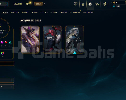 TR Plat 3 | 3 Kostüm - 30 Hero | LoL Hesap