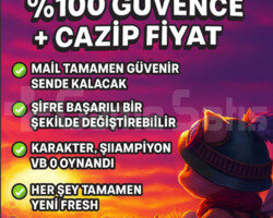 TR 15 LEVEL ÜSTÜ HANDMADE MAİLLİ FRESH HESAP!!!!!!