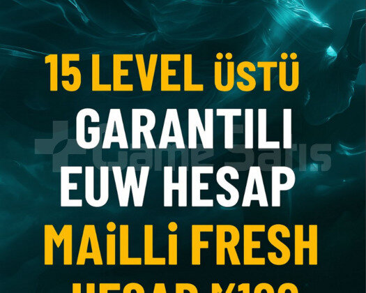 TR 15 LEVEL ÜSTÜ HANDMADE MAİLLİ FRESH HESAP!!!!!!