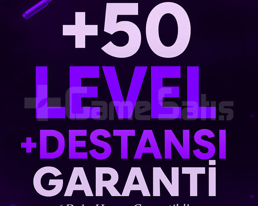 50 LEVEL GARANTİ + DESTANSI GARANTİ PREMİUM RANDOM