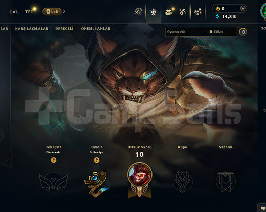 EUW Unranked | 5 Kostüm - 26 Hero | Ranked Ready
