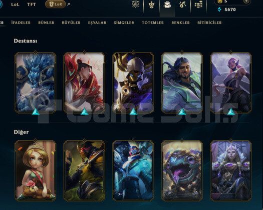 GEÇEN SEZON ZÜMRÜT / DERECELİ HAZIR / UNRANKED