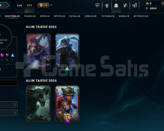 EUW SİLVER 1 / 4 KOSTÜM / 8K MÖ