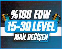 EUW / 15-30 LEVEL UNRANKED / MAİL DEĞİŞEN