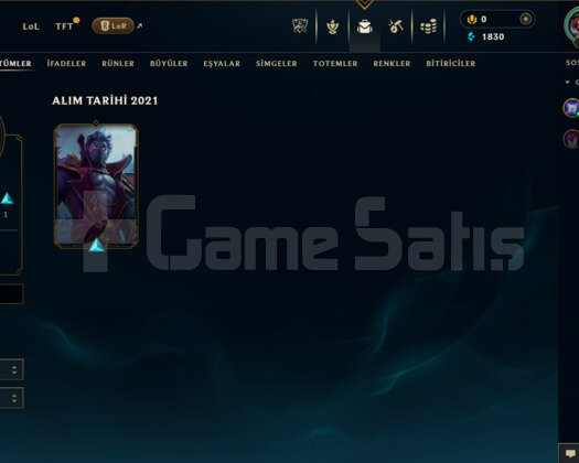 TR 31 LEVEL HANDMADE MAİLLİ 1 SKİNLİ UNRANKED!!!
