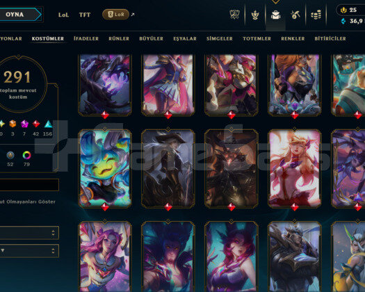 670 LEVEL / 291 SKIN / FULL HERO / +MAIL / KAÇMAZ!