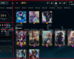 670 LEVEL / 291 SKIN / FULL HERO / +MAIL / KAÇMAZ!